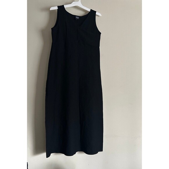 Eileen Fisher Women’s Dress, Sleeveless Cross Front V-Neck Size M - Picture 1 of 7